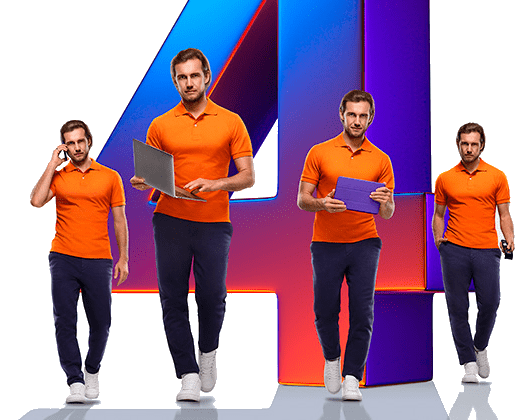 Великолепная четверка Ростелеком в&nbsp;деревня Мамсинер (Республика Марий Эл)